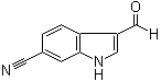 6-Cyanoindole-3-carboxaldehyde Structure,83783-33-9Structure