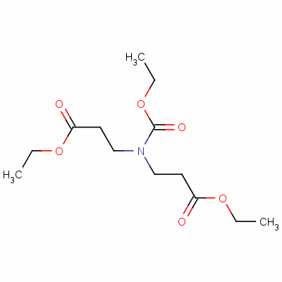 Ethyl n-ethoxycarbonyl-3-(2-ethoxycarbonylethylamino)-propionate Structure,83783-66-8Structure