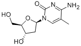 5-Methyl-2-deoxycytidine Structure,838-07-3Structure