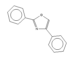 2,4-二苯基噁唑結(jié)構(gòu)式_838-41-5結(jié)構(gòu)式