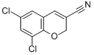 6,8-Dichloro-2h-chromene-3-carbonitrile Structure,83823-56-7Structure