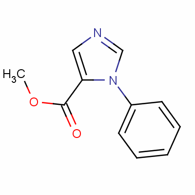 1H-imidazole-5-carboxylicacid, 1-phenyl-, methyl ester Structure,83846-62-2Structure