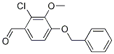 4-(Benzyloxy)-2-chloro-3-methoxybenzaldehyde Structure,83847-90-9Structure