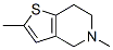 Thieno[3,2-c]pyridine, 4,5,6,7-tetrahydro-2,5-dimethyl- (9ci) Structure,838830-13-0Structure