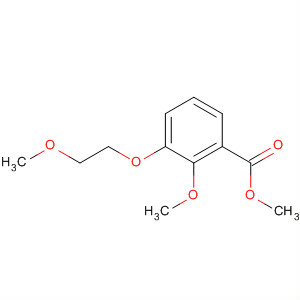 Methyl 2-(methyloxy)-3-{[2-(methyloxy)ethyl]oxy}benzoate Structure,838856-18-1Structure