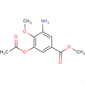 Methyl 3-(acetyloxy)-5-amino-4-(methyloxy)benzoate Structure,838856-87-4Structure