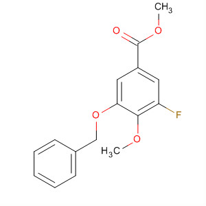 Methyl 3-(benzyloxy)-5-fluoro-4-methoxybenzoate Structure,838856-89-6Structure