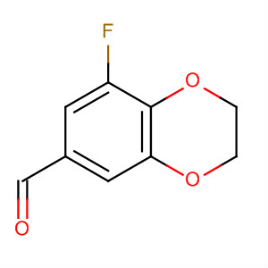 8-Fluoro-2,3-dihydro-1,4-benzodioxin-6-carboxaldehyde Structure,838857-89-9Structure