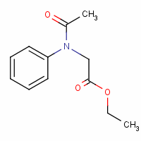 Glycine,n-acetyl-n-phenyl-, ethyl ester Structure,83949-33-1Structure