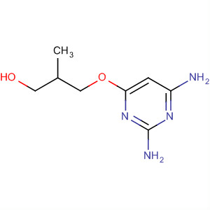 3-(2,6-Diaminopyrimidin-4-yloxy)-2-methylpropan-1-ol Structure,839710-91-7Structure