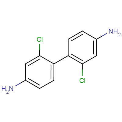 4,4-Diamino-2,2-dichlorobiphenyl Structure,84-68-4Structure