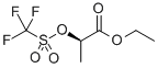 Ethyl (r)-2-(trifluoromethylsulfonyloxy)propionate Structure,84028-89-7Structure