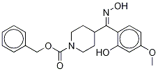 (Z)-2-(5-methoxy)phenol 4-(n-benzyloxycarbonyl)piperidinyl-methanone oxime Structure,84163-00-8Structure