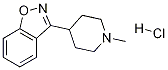 3-(1-Methyl-4-piperidinyl)-1,2-benzisoxazole hydrochloride Structure,84163-12-2Structure