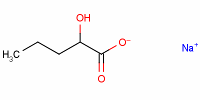 Dl-2-hydroxyvaleric acid sodium Structure,84176-70-5Structure