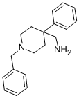 (1-Benzyl-4-phenylpiperidin-4-yl)methanamine Structure,84176-77-2Structure