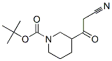 3-(2-Cyano-acetyl)-piperidine-1-carboxylic acid tert-butyl ester Structure,842112-53-2Structure