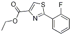 2-(2-氟苯基)噻唑-4-羧酸乙酯結構式_842115-87-1結構式