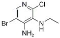 5-Bromo-2-chloro-n3-ethylpyridine-3,4-diamine Structure,842144-03-0Structure