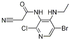 N-(5-bromo-2-chloro-4-(ethylamino)pyridin-3-yl)-2-cyanoacetamide Structure,842144-04-1Structure