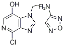 2-(4-Amino-1,2,5-oxadiazol-3-yl)-4-chloro-1-ethyl-1h-imidazo[4,5-c]pyridin-7-ol Structure,842149-46-6Structure