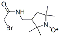 3-(2-Bromoacetamidomethyl)-2,2,5,5-tetramethyl-1-pyrrolidinoxy Structure,84233-52-3Structure