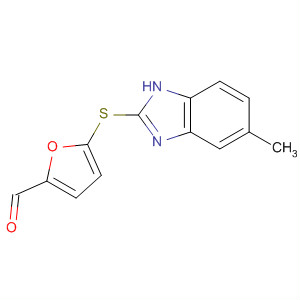 5-(6-Methyl-1h-benzoimidazol-2-ylsulfanyl)-furan-2-carbaldehyde Structure,842957-71-5Structure