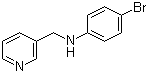 4-Bromo-n-(pyridin-3-ylmethyl)benzenamine Structure,84324-68-5Structure