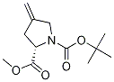 (S)-1-(tert-butoxycarbonyl)-2-methyl-4-methylenepyrrolidine-2-carboxylic acid Structure,84348-39-0Structure