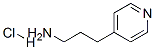 4-Pyridinepropanamine monohydrochloride Structure,84359-20-6Structure