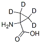 1-Aminocyclopropane-2,2,3,3-d4-carboxylic acid Structure,84392-07-4Structure