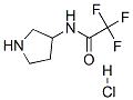 3-(Trifluoroacetamido)pyrrolidine hydrochloride Structure,84424-06-6Structure