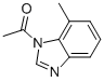 1H-benzimidazole,1-acetyl-7-methyl-(9ci) Structure,84445-91-0Structure