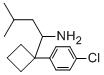 1-(1-(4-Chlorophenyl))-alpha-(2-methylpropyl)cyclobutane methanamine Structure,84467-54-9Structure