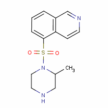 1-(5-Isoquinolinylsulfonyl)-2-methyl-piperazine Structure,84477-87-2Structure