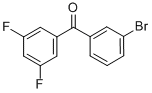  3-Bromo-3,5-difluorobenzophenone Structure,844879-37-4Structure