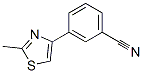 3-(2-Methyl-1,3-thiazol-4-yl)benzonitrile Structure,844891-06-1Structure