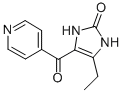 4-Ethyl-1,3-dihydro-5-(4-pyridinylcarbonyl)-2h-imidazol-2-one Structure,84490-12-0Structure