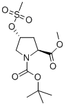 (2S, 4r)-boc-gamma-mso-脯氨酸甲酯結(jié)構(gòu)式_84520-67-2結(jié)構(gòu)式