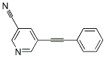 5-(2-Phenylethynyl)nicotinonitrile Structure,845266-26-4Structure