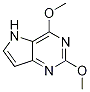 2,4-Dimethoxy-5h-pyrrolo[3,2-d]pyrimidine Structure,84538-40-9Structure