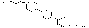 Trans-4-butyl-4-(4-pentylcyclohexyl)-1,1-biphenyl Structure,84540-36-3Structure