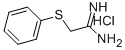 2-(Phenylthio)acetamidine hydrochloride Structure,84544-86-5Structure