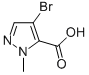 4-Bromo-2-methyl-2H-pyrazole-3-carboxylic acid Structure,84547-84-2Structure