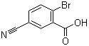 Benzoic acid, 2-bromo-5-cyano- Structure,845616-12-8Structure