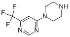 4-(1-Piperazinyl)-6-(trifluoromethyl)pyrimidine Structure,845616-55-9Structure