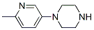 1-(6-Methyl-3-pyridinyl)piperazine Structure,845617-33-6Structure