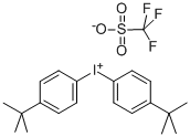 Bis(4-tert-butylphenyl)iodonium Trifluoromethanesulfonate Structure,84563-54-2Structure