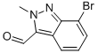 7-Bromo-2-methyl-2H-indazole-3-carbaldehyde Structure,845751-70-4Structure