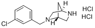 (1S,4s)-(+)-2-(3-氯芐基)-2,5-二氮雜雙環(huán)[2.2.1]庚烷雙鹽酸鹽結(jié)構(gòu)式_845866-66-2結(jié)構(gòu)式